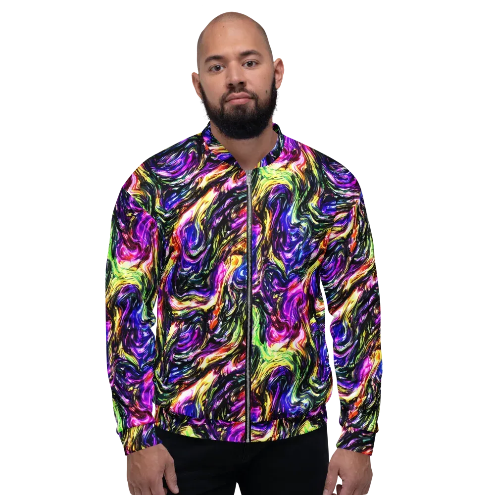Ember Electric on Bomber Jacket — Front