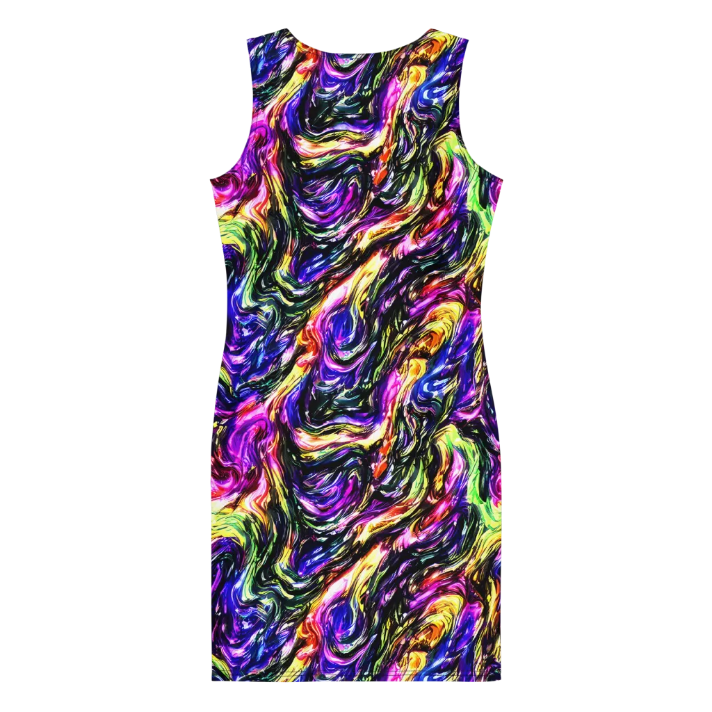 Ember Electric on Bodycon Dress — Back