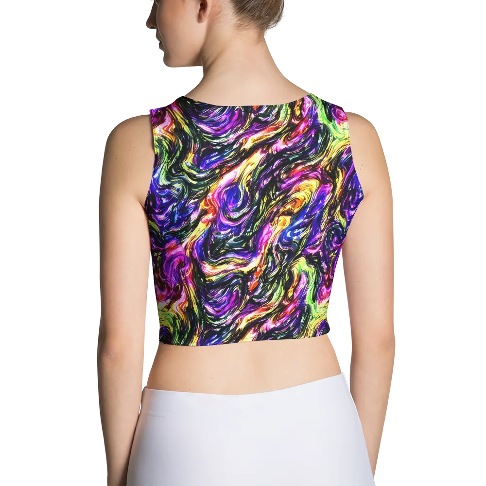 Ember Electric on Crop Top — Back