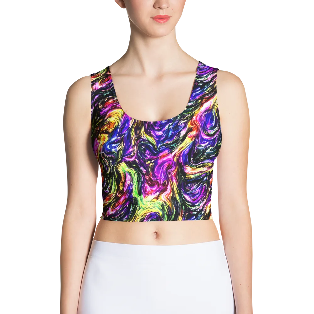 Ember Electric on Crop Top — Front