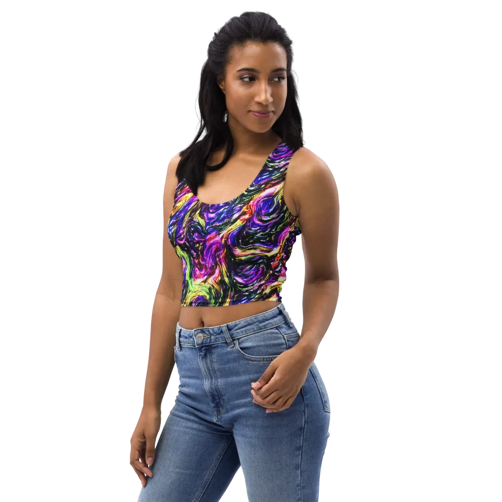 Ember Electric on Crop Top — Left Front