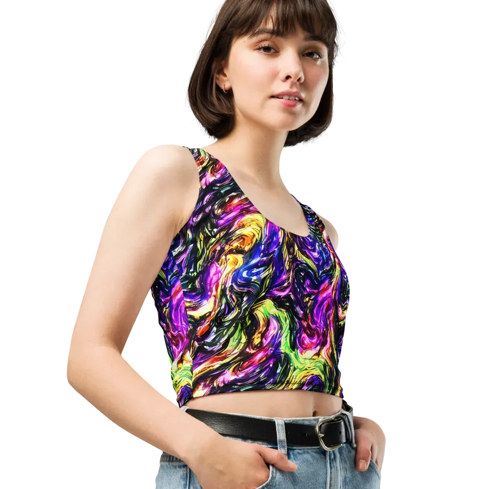 Ember Electric on Crop Top — Right Front