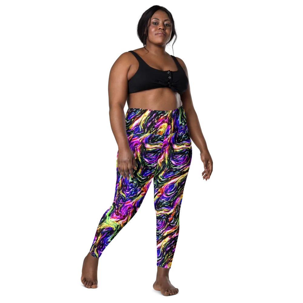 Ember Electric on Leggings with Pockets — Front