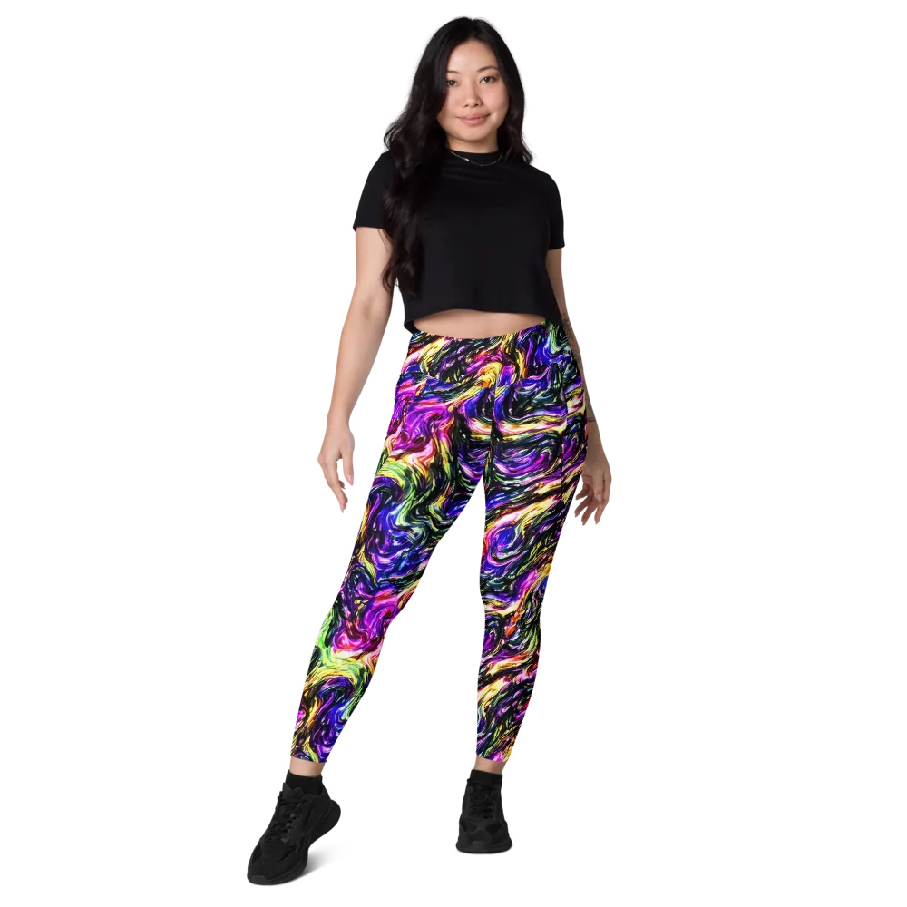 Ember Electric on Leggings with Pockets — Front