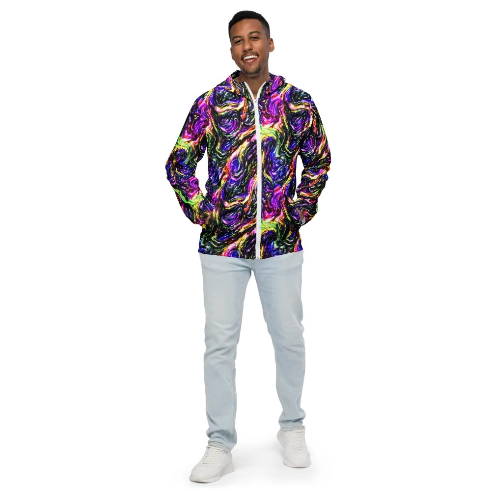 Ember Electric on Men's Windbreaker — Front