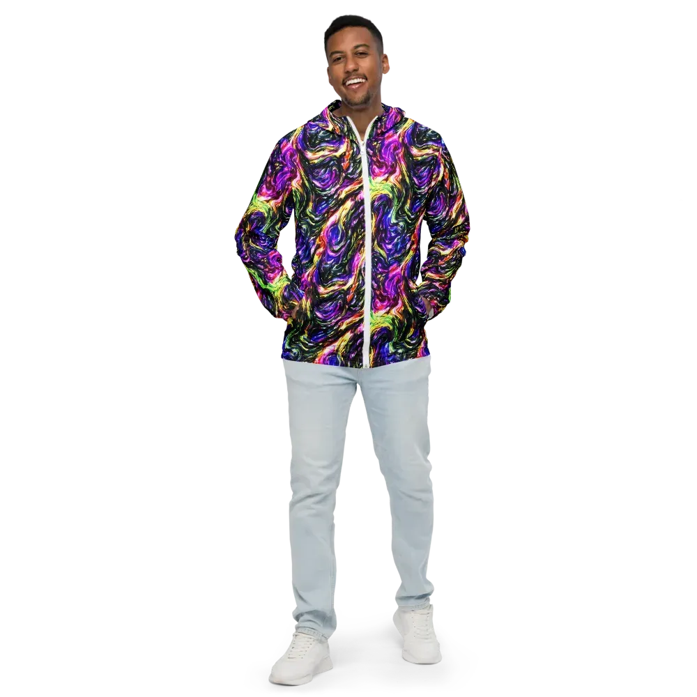 Ember Electric on Men's Windbreaker — Front