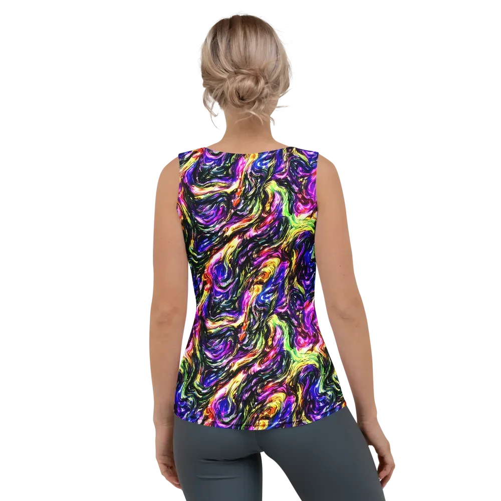 Ember Electric on Women's Tank Top — Back