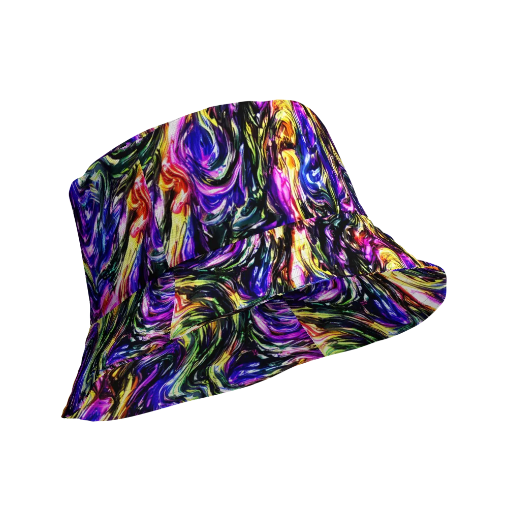 Ember Electric on Reversible Bucket Hat — Product details Outside