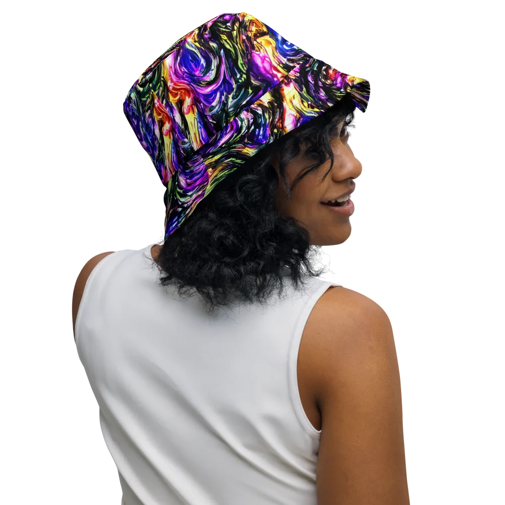 Ember Electric on Reversible Bucket Hat — Right Outside