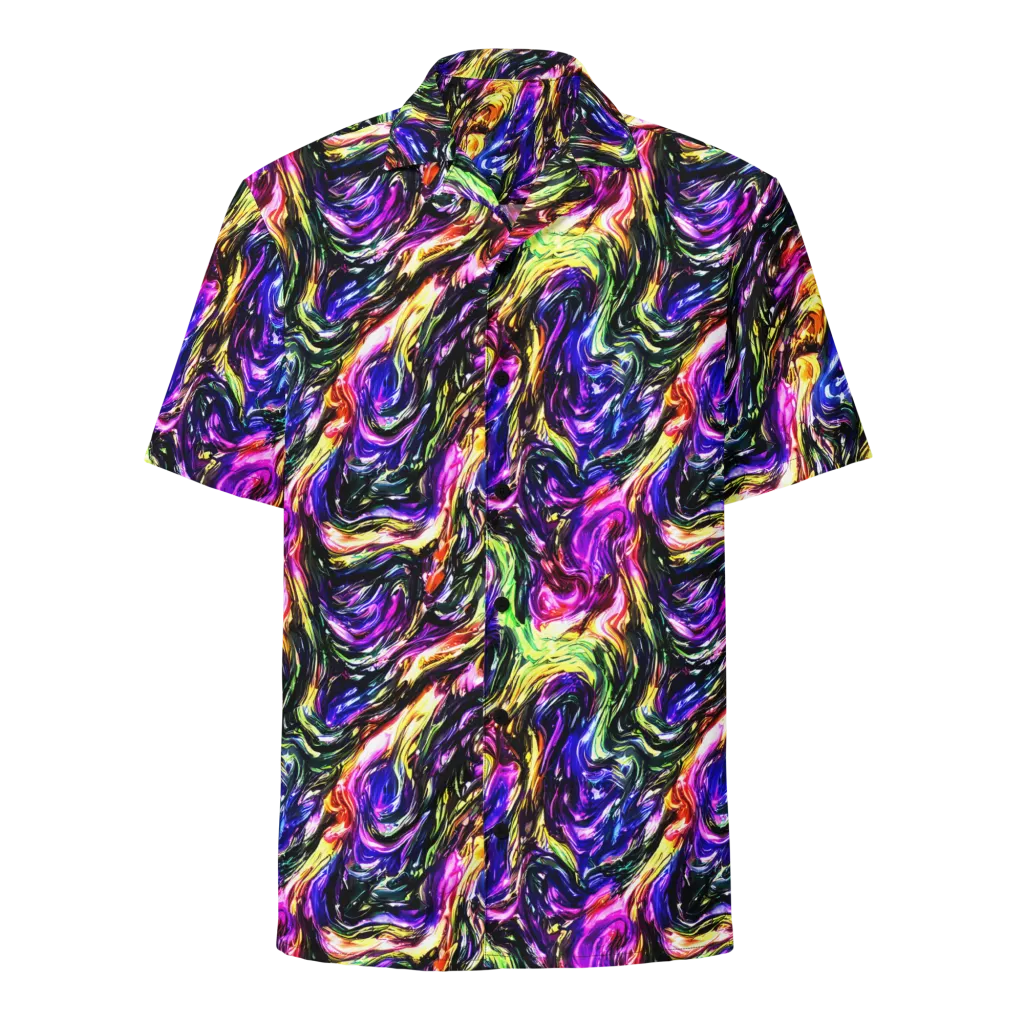 Ember Electric on Button Shirt — Front