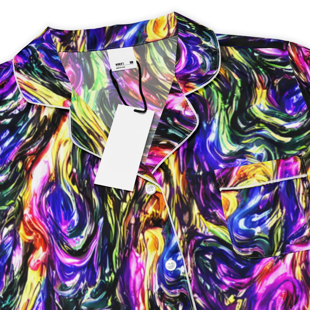 Ember Electric on Women's Short Sleeve Pajama Top — Product details