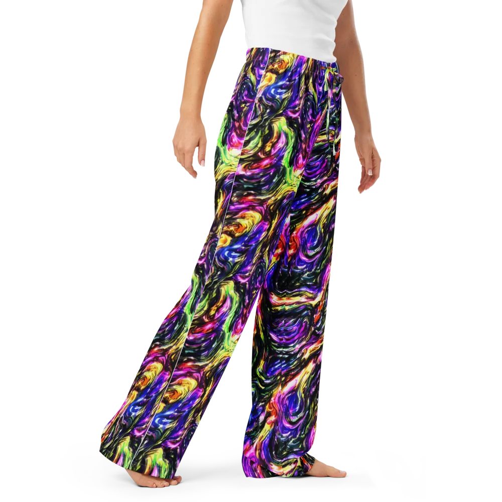 Ember Electric on Women's Pajama Pants — Right Front