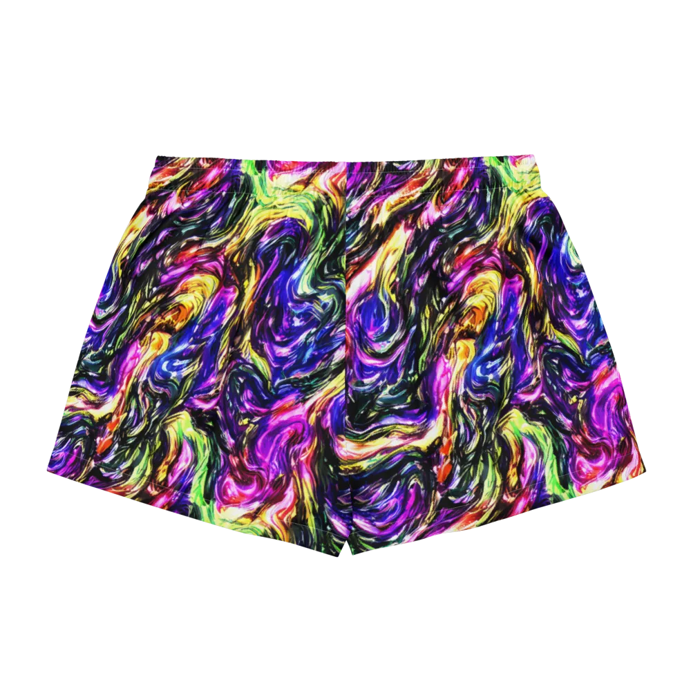 Ember Electric on Women's Pajama Shorts — Back