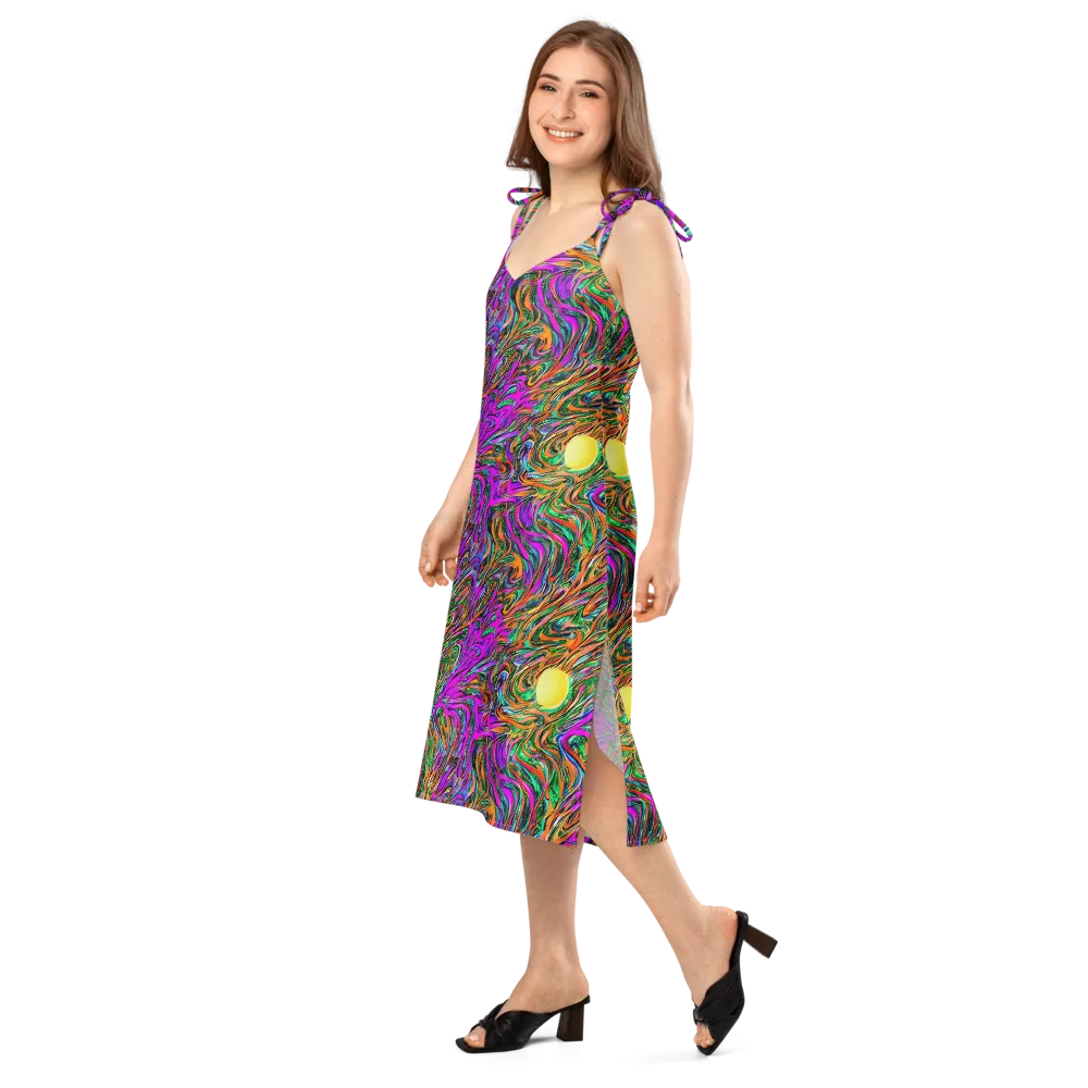 Acid Opulence on Slip Dress — Left Front