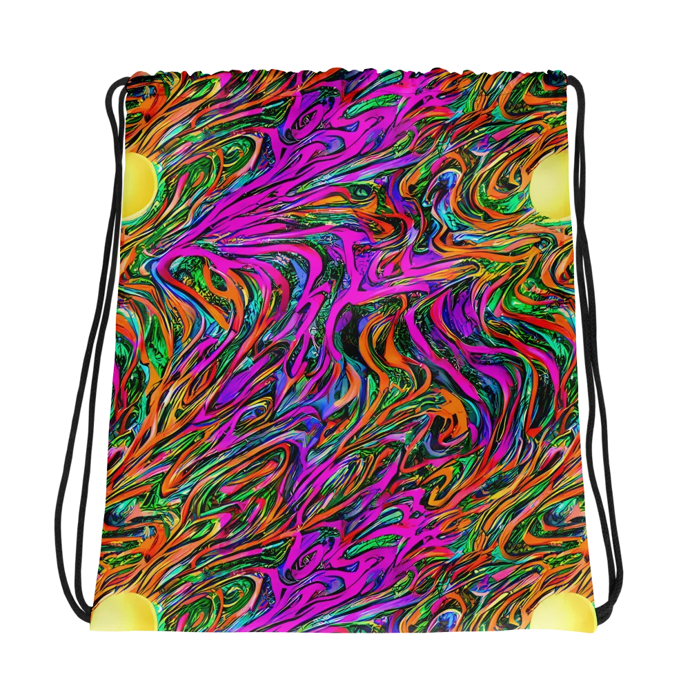 Acid Opulence on Drawstring Bag — Photo