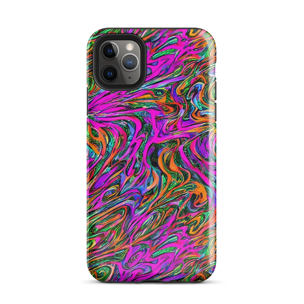Acid Opulence on Tough Case for iPhone® — Front