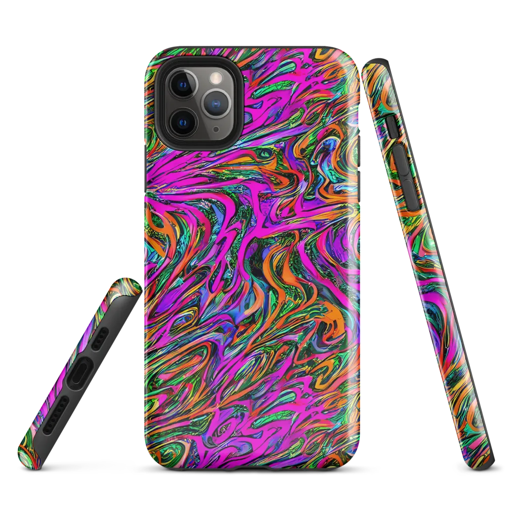 Acid Opulence on Tough Case for iPhone® — Front