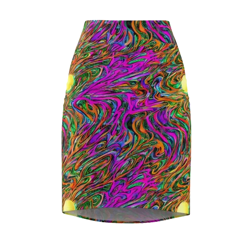 Acid Opulence on a Pencil Skirt