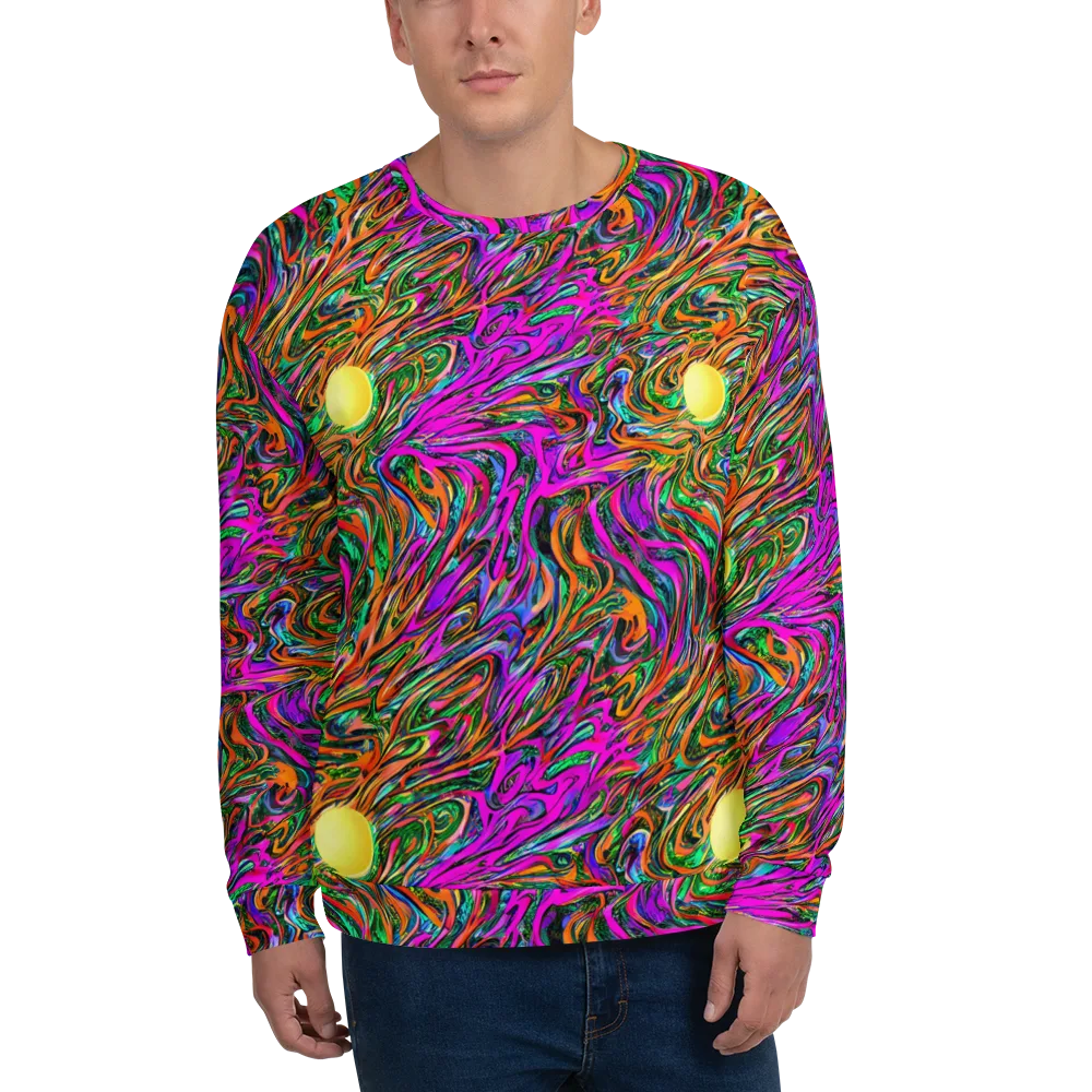 Acid Opulence on Sweatshirt — Front