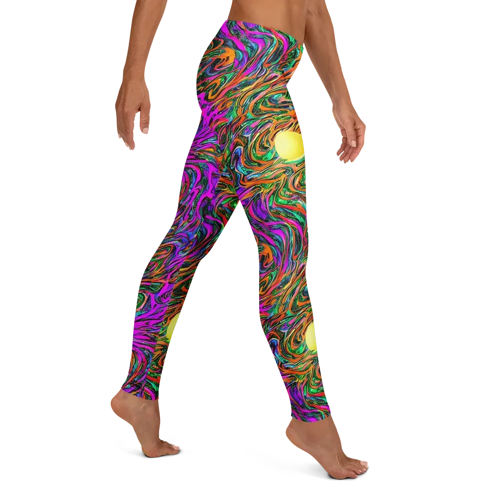 Acid Opulence on Leggings — Right