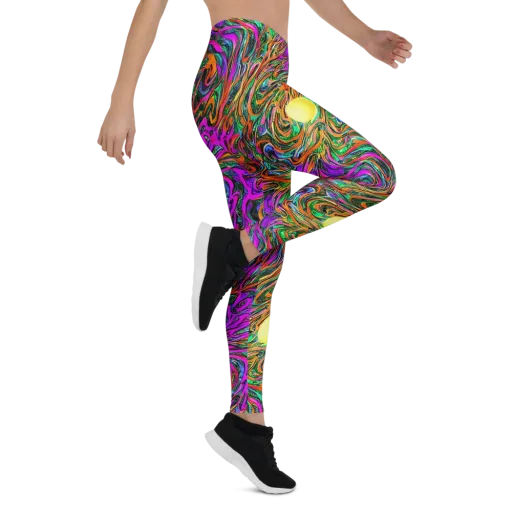 Acid Opulence on a Leggings