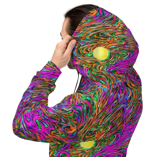 Acid Opulence on a Hoodie