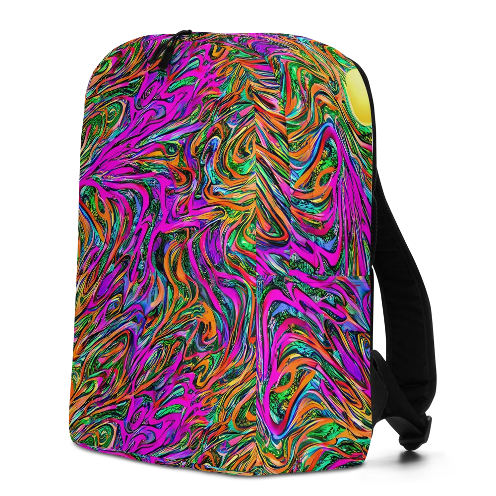 Acid Opulence on Minimalist Backpack — Left
