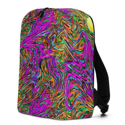 Acid Opulence on a Minimalist Backpack