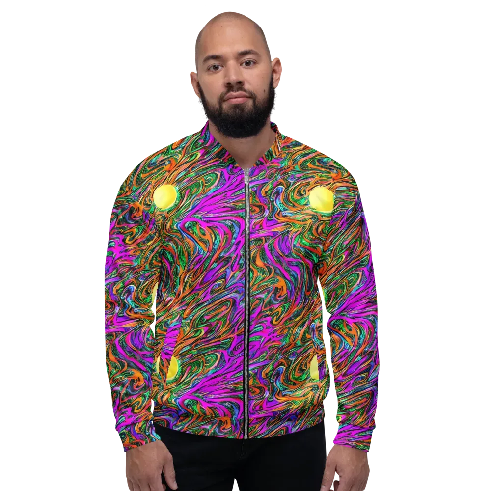 Acid Opulence on Bomber Jacket — Front