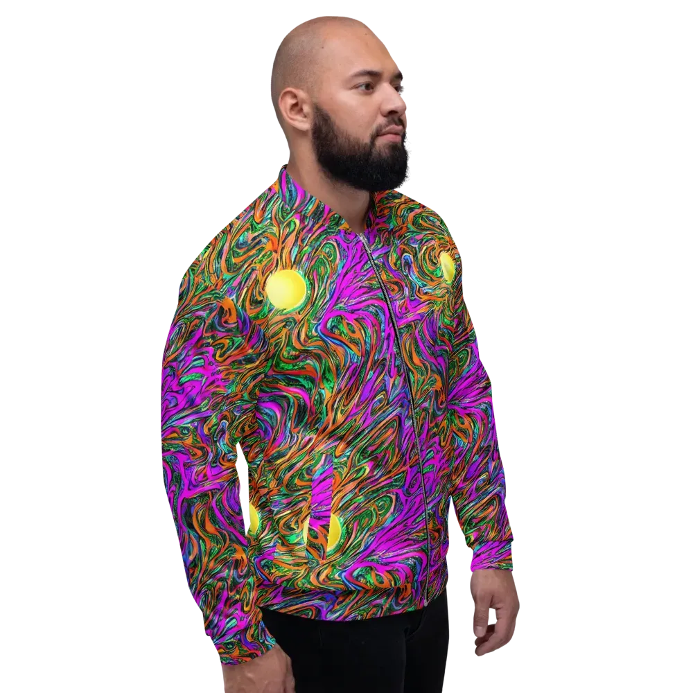 Acid Opulence on Bomber Jacket — Right