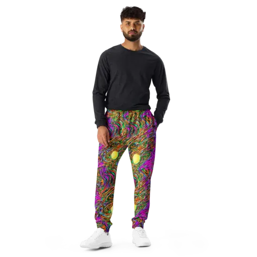 Acid Opulence on a Men's Joggers
