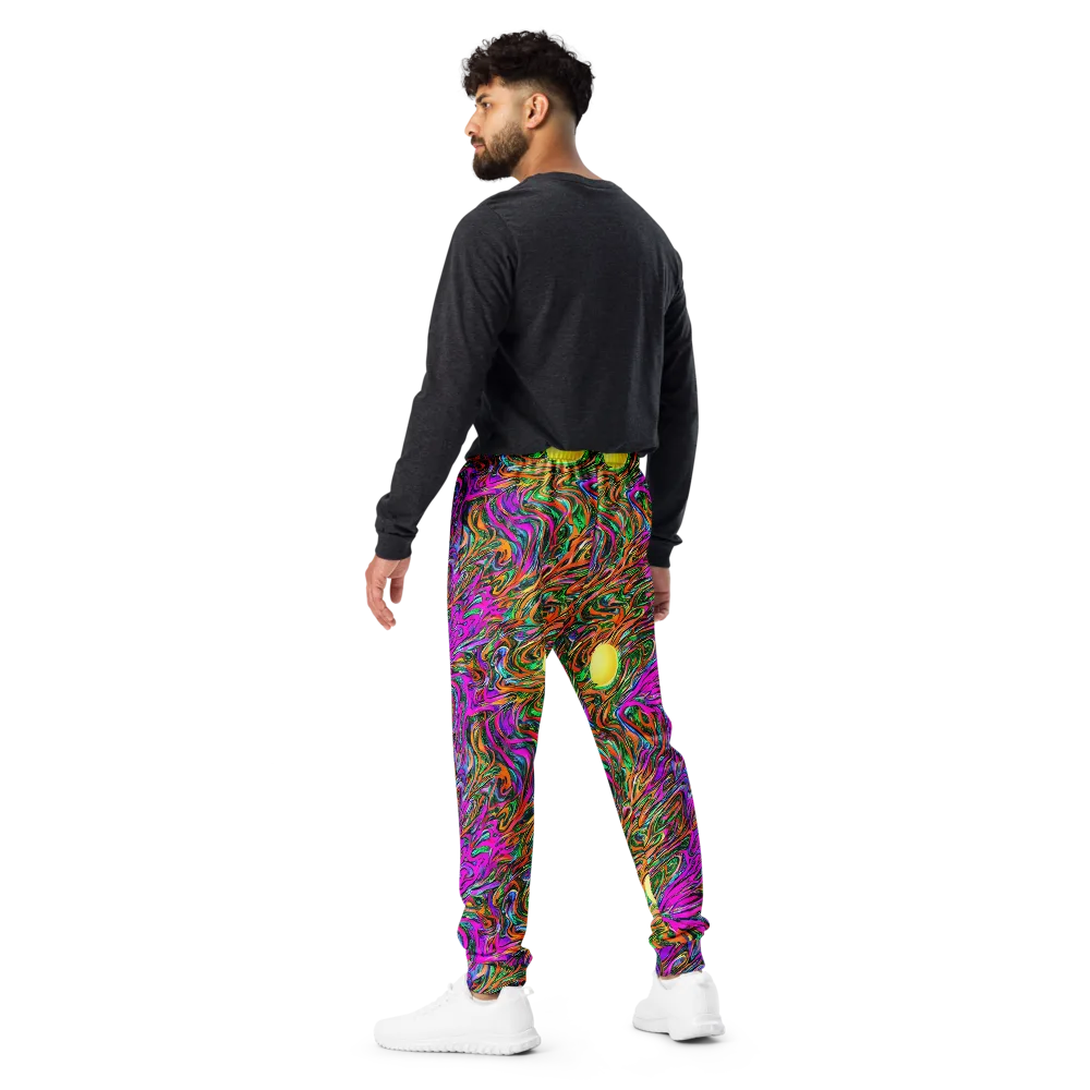 Acid Opulence on Men's Joggers — Back