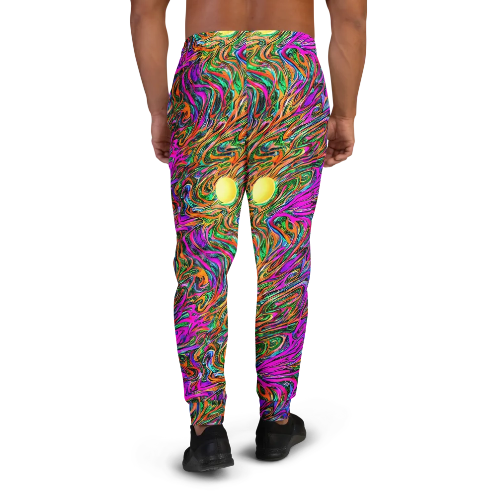 Acid Opulence on Men's Joggers — Back