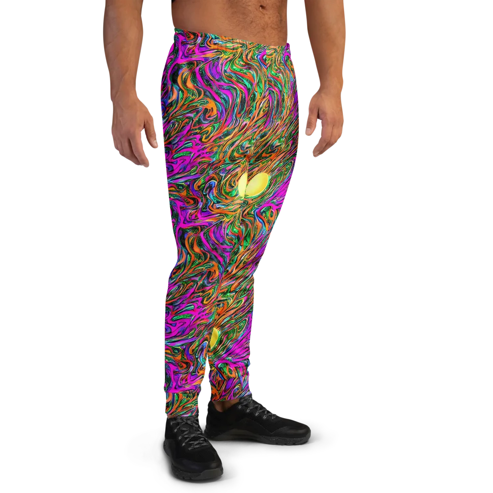 Acid Opulence on Men's Joggers — Right