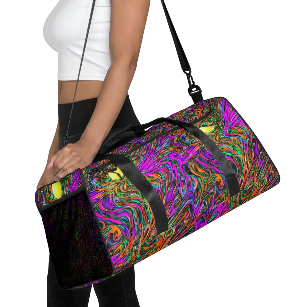 Acid Opulence on Duffle Bag — Front