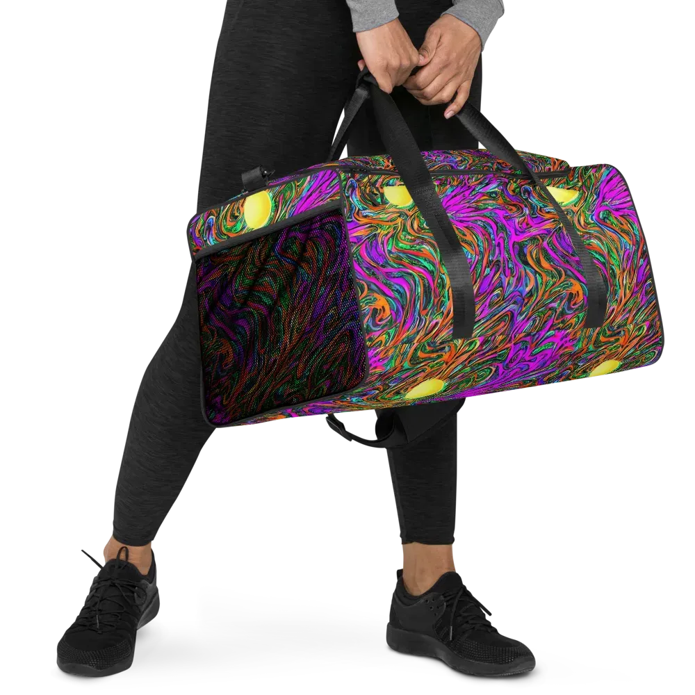 Acid Opulence on Duffle Bag — Right Front