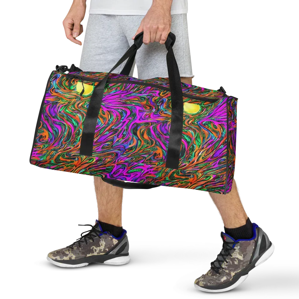 Acid Opulence on Duffle Bag — Front