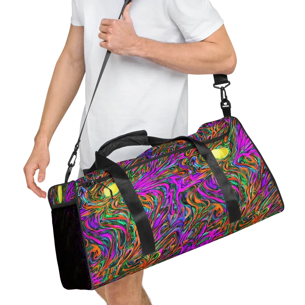 Acid Opulence on Duffle Bag — Right Front