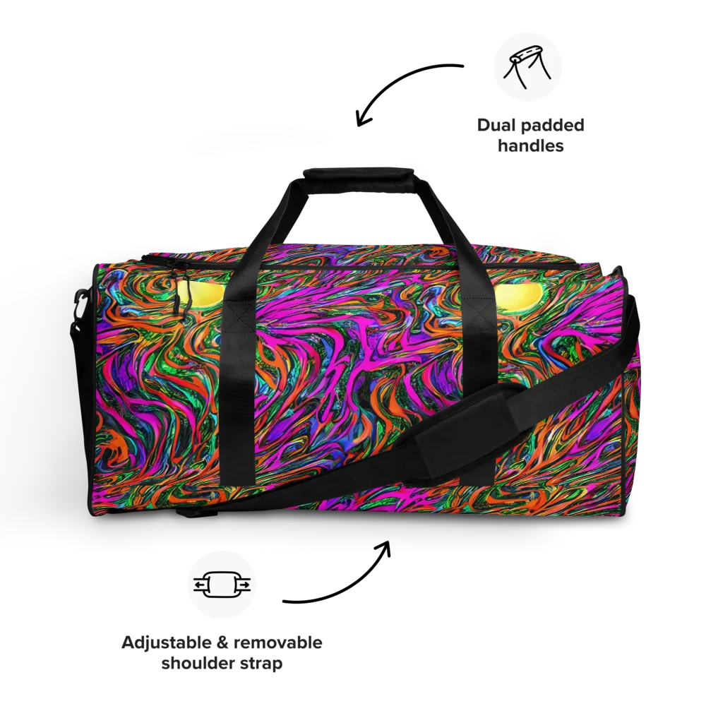 Acid Opulence on Duffle Bag — Front