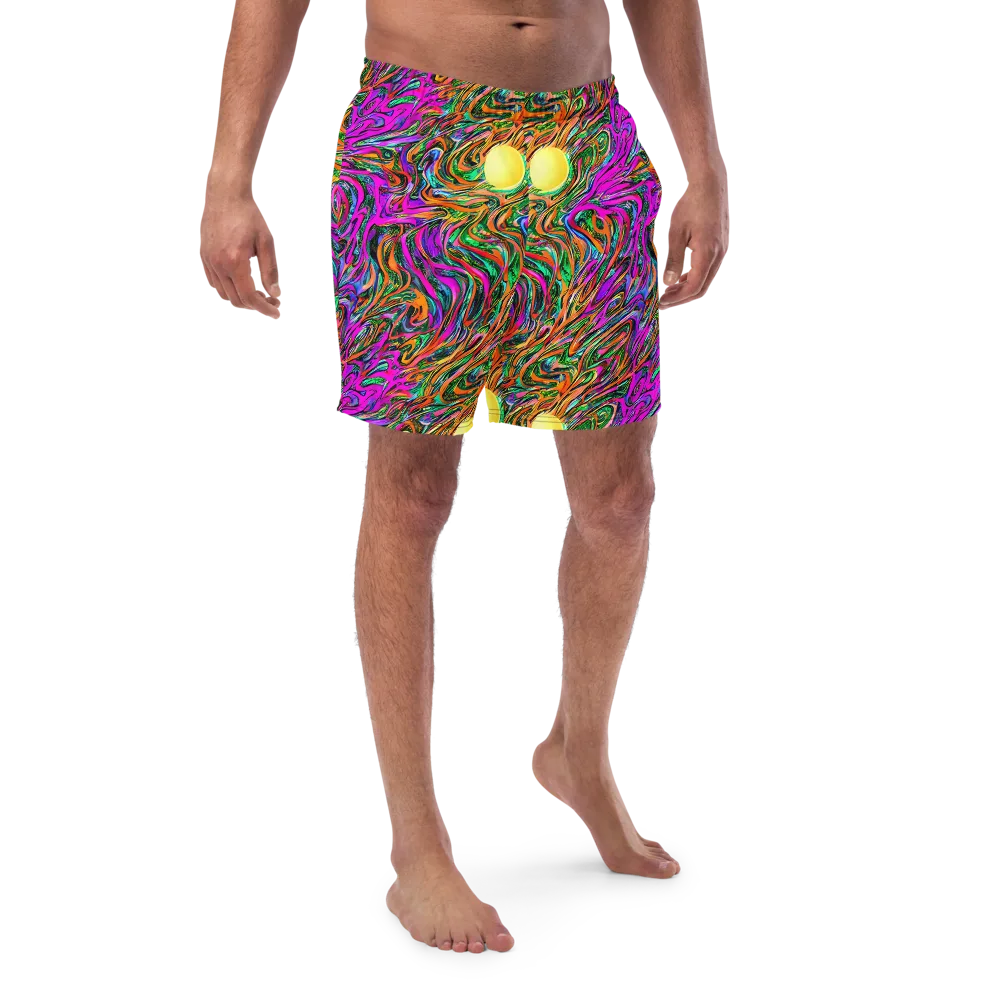 Acid Opulence on Swim Trunks — Front