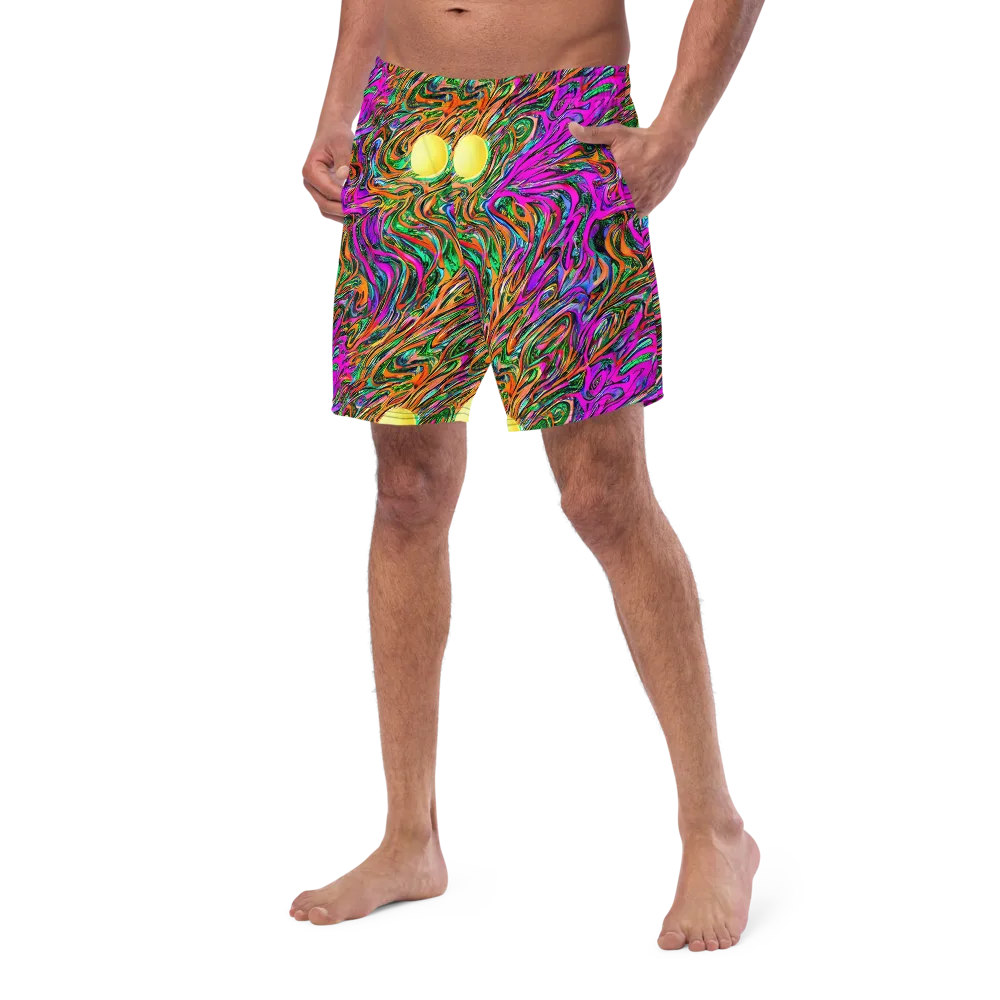 Acid Opulence on Swim Trunks — Left Front