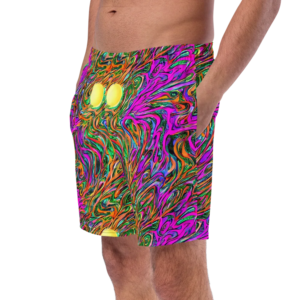Acid Opulence on Swim Trunks — Left Front