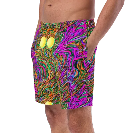 Acid Opulence on a Swim Trunks