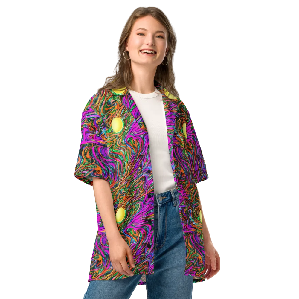 Acid Opulence on Button Shirt — Front