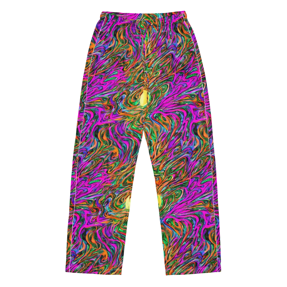 Acid Opulence on Women's Pajama Pants — Front