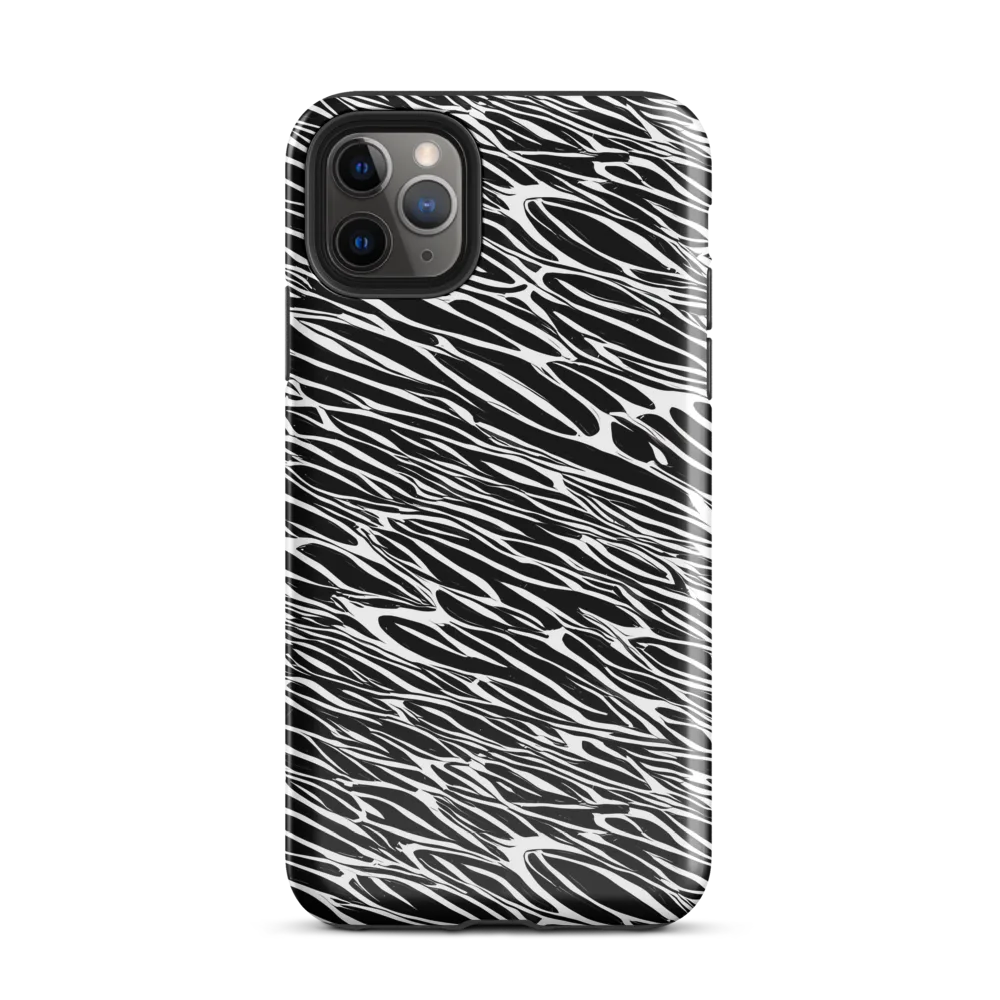 Zebra Voltage on Tough Case for iPhone® — Front