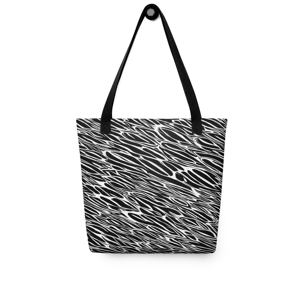 Zebra Voltage on Tote Bag — Front