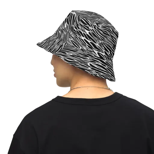 Zebra Voltage on a Reversible Bucket Hat