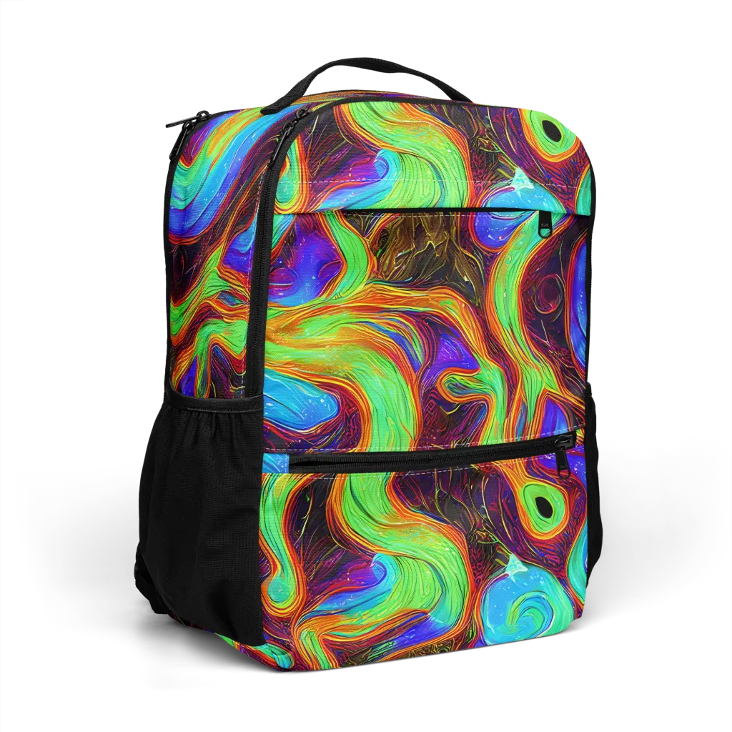 Arcane Flow on Utility Backpack — Right Front
