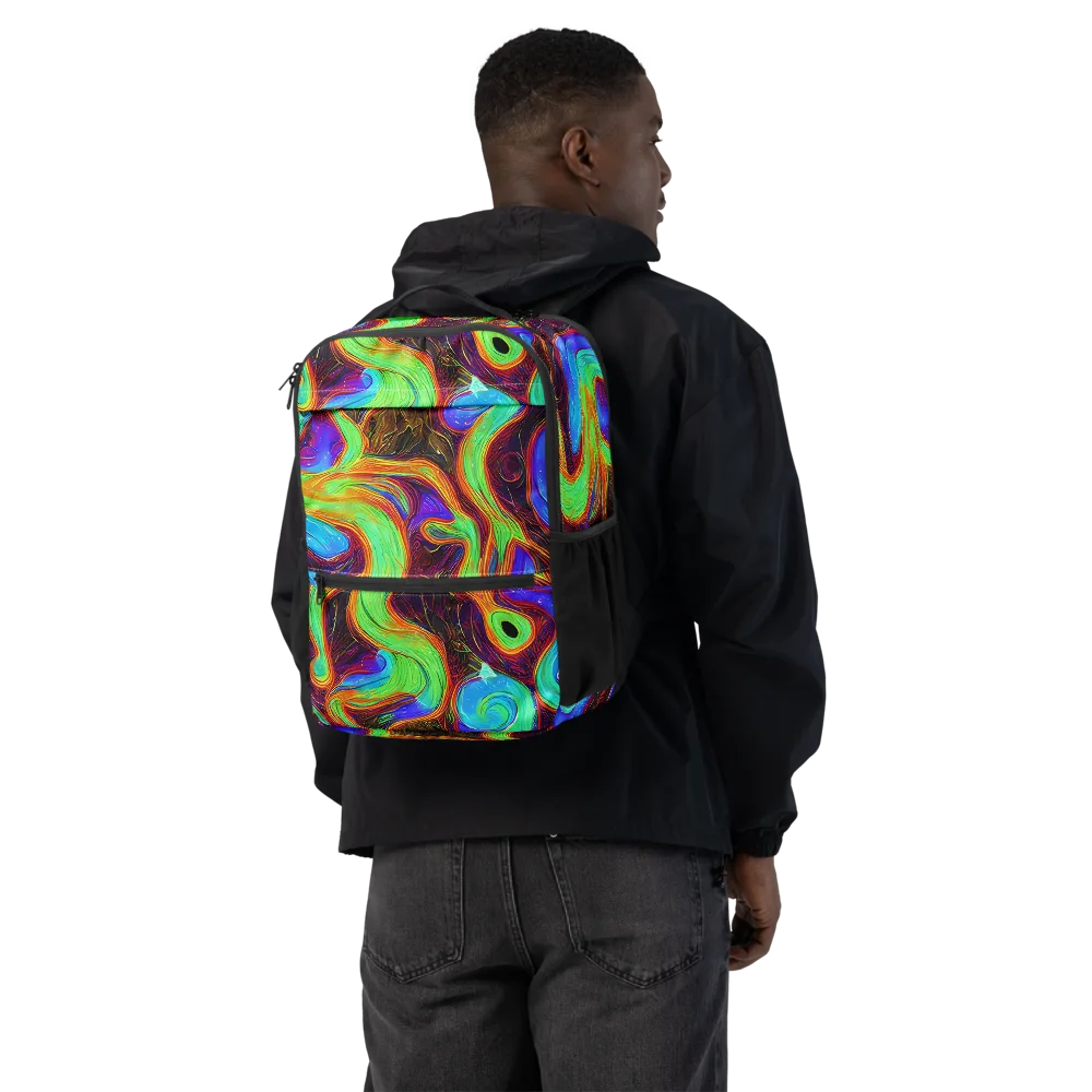 Arcane Flow on Utility Backpack — Back